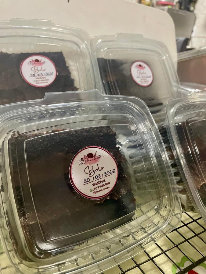 Fatia de bolo Cacau Black